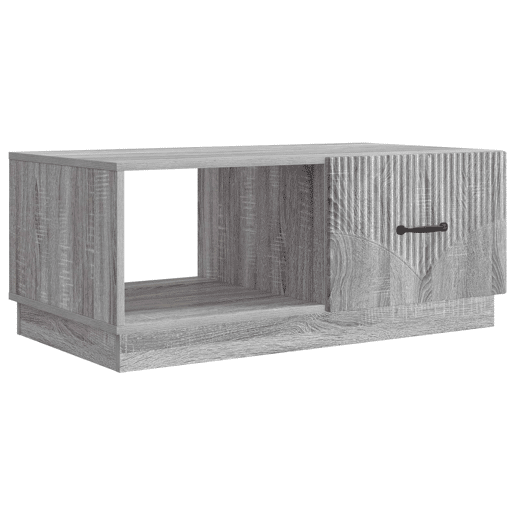 Mesa de Centro, Mesa baixa, Sonoma Cinzento 90 x 50 x 37 cm