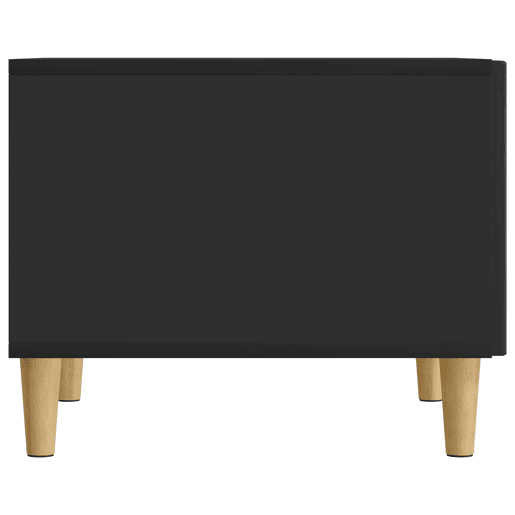 Mesa de Centro, Mesa baixa, Preto 49 x 50 x 40 cm Derivados de Madeira
