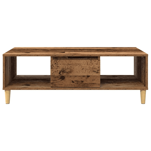 Mesa de Centro, Mesa baixa, Madeira antiga 102 x 55 x 35 cm