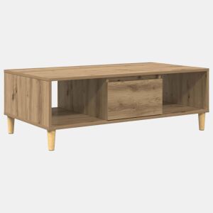 Mesa de Centro, Mesa baixa, Carvalho Artesanal 102 x 55 x 35 cm