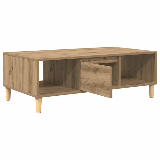 Mesa de Centro, Mesa baixa, Carvalho Artesanal 102 x 55 x 35 cm