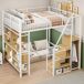Cama alta para niños 204x193 Cama alta para niños 204x193 Blanco