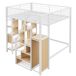 Cama alta para niños 204x193 Cama alta para niños 204x193 Blanco