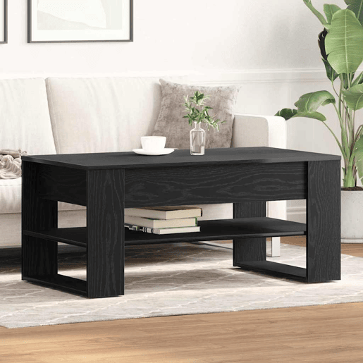 Mesa de Centro, Mesa baixa, Carvalho Preto 102 x 55 x 45 cm