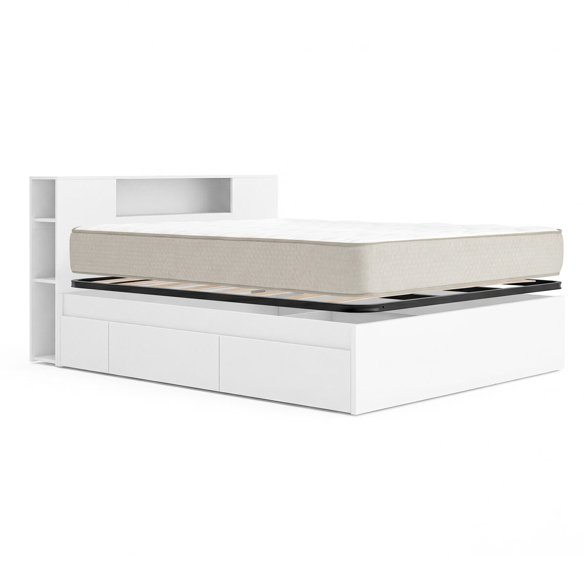 Pack Cama Cabecero Ten Colchón viscoelástico Nova Plus, Somier