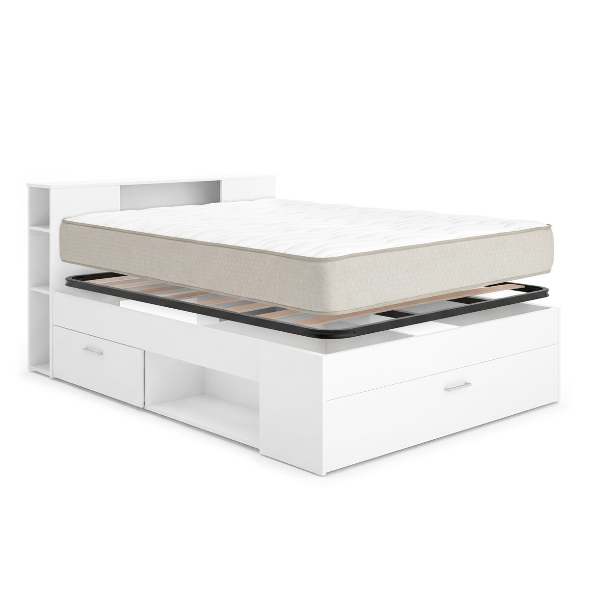 Pack Cama Lanka, cabecero, Colchón Nova Plus, Somier