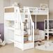Cama alta para niños Cama alta para niños Blanco