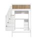 Cama alta para niños Cama alta para niños Blanco