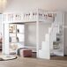 Cama alta para niños 95x253 Cama alta para niños 95x253 Blanco