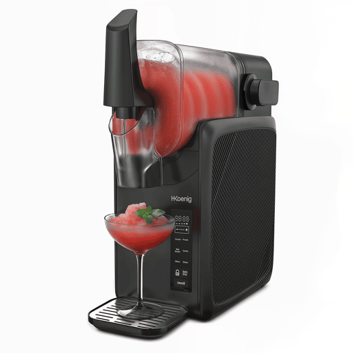 Máquina de granizados SLH800 H.Koenig 2,5L | Máquina slush para frappé, milkshakes e cocktails frozen | 5 programas | Bebidas geladas caseiras Máquina de granizados SLH800 H.Koenig 2,5L | Máquina slush para frappé, milkshakes e cocktails frozen | 5 programas | Bebidas geladas caseiras