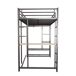 Cama alta para niños 95x204 Cama alta para niños 95x204 Blanco