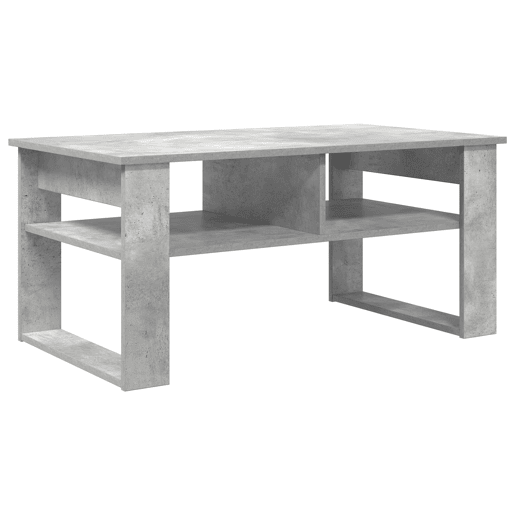 Mesa de Centro, Mesa baixa, Cinzento 96 x 54 x 44 cm Madeira processada