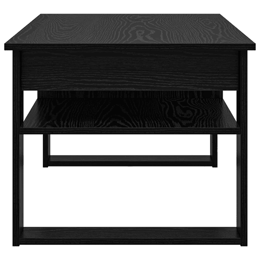 Mesa de Centro, Mesa baixa, com armazenamento Carvalho Preto 96 x 54 x 44 cm