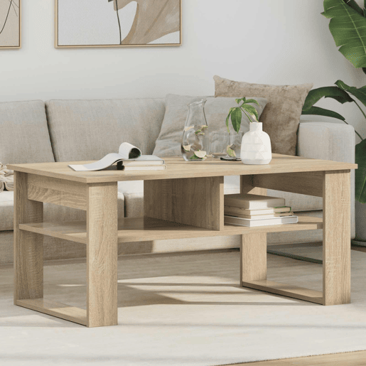 Mesa de Centro, Mesa baixa, Carvalho Sonoma 96 x 54 x 44 cm