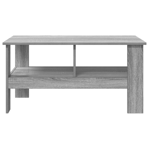 Mesa de Centro, Mesa baixa, Cinza Sonoma 90 x 50 x 45 cm Madeira processada