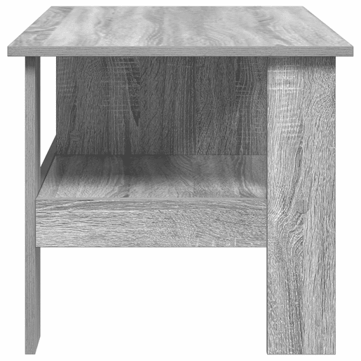 Mesa de Centro, Mesa baixa, Cinza Sonoma 90 x 50 x 45 cm Madeira processada