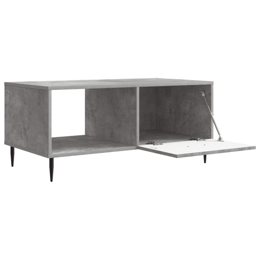 Mesa de Centro, Mesa baixa, Cinzento Cimento 90 x 50 x 40 cm