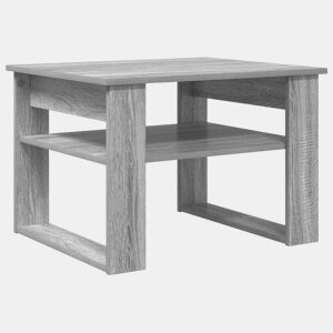 Mesa de Centro, Mesa baixa, Cinza Sonoma 64 x 54 x 44 cm Madeira processada