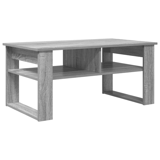 Mesa de Centro, Mesa baixa, Cinza Sonoma 96 x 54 x 44 cm Madeira processada