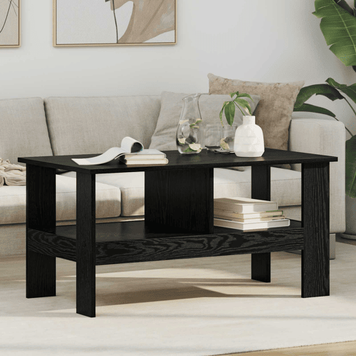 Mesa de Centro, Mesa baixa, Carvalho Preto 90 x 50 x 45 cm
