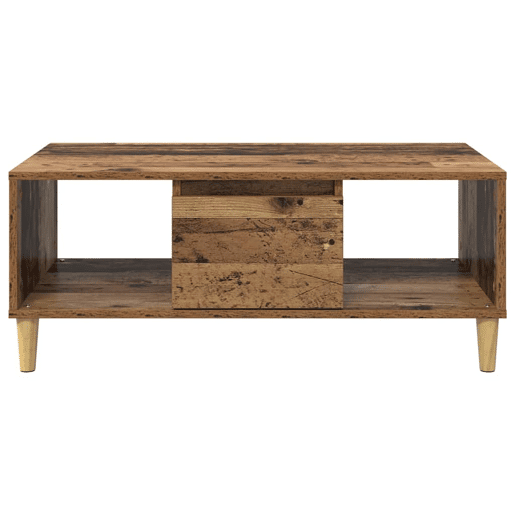 Mesa de Centro, Mesa baixa, com gaveta Madeira Antiga 90 x 50 x 26,5 cm