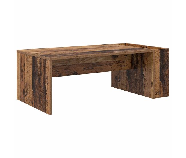 Mesa de café - mesa de centro - mesa baja madera vieja 95 x 50 x 34 cm madera de ingeniería