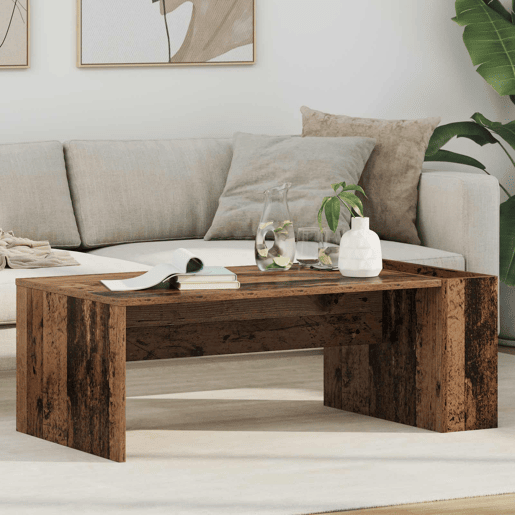 Mesa de Centro, Mesa baixa, Madeira antiga 95 x 50 x 34 cm