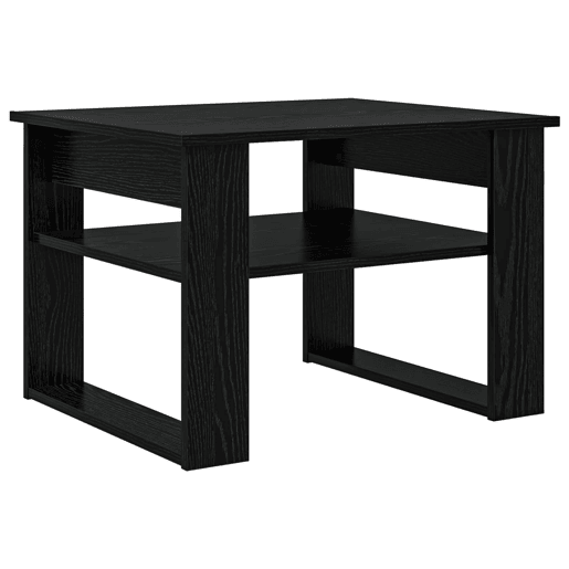 Mesa de Centro, Mesa baixa, com armazenamento Carvalho Preto 64 x 54 x 44 cm