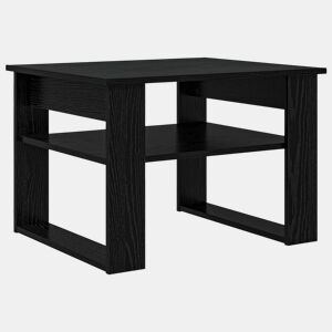 Mesa de Centro, Mesa baixa, com armazenamento Carvalho Preto 64 x 54 x 44 cm