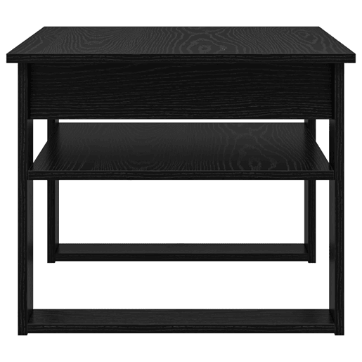 Mesa de Centro, Mesa baixa, com armazenamento Carvalho Preto 64 x 54 x 44 cm