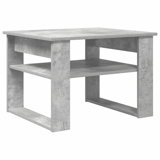 Mesa de Centro, Mesa baixa, Cinzento 64 x 54 x 44 cm Madeira processada