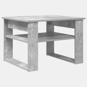 Mesa de Centro, Mesa baixa, Cinzento 64 x 54 x 44 cm Madeira processada