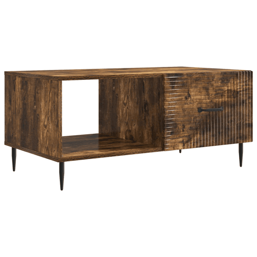 Mesa de Centro, Mesa baixa, Carvalho Fumado 90 x 50 x 40 cm