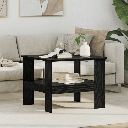 Mesa de Centro, Mesa baixa, Carvalho Preto 57 x 55 x 45 cm