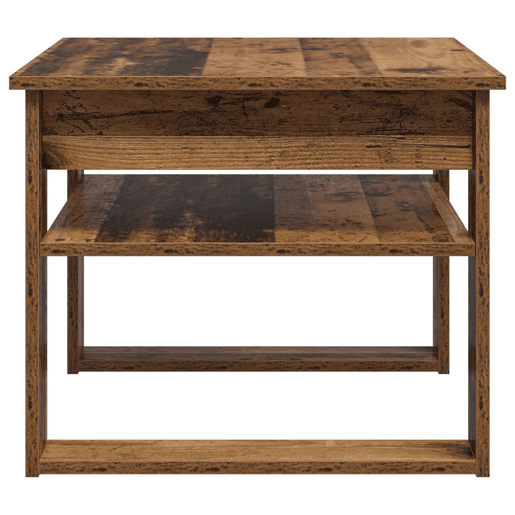 Mesa de Centro, Mesa baixa, com armazenamento Madeira antiga 64 x 54 x 44 cm