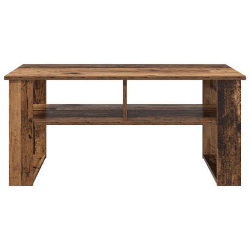 Mesa de Centro, Mesa baixa, com armazenamento Madeira antiga 96 x 54 x 44 cm