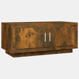 Mesa de Centro, Mesa baixa, 102x50x45 cm derivados madeira carvalho fumado