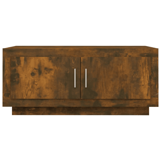 Mesa de Centro, Mesa baixa, 102x50x45 cm derivados madeira carvalho fumado