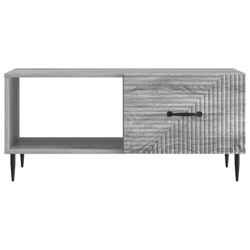 Mesa de Centro, Mesa baixa, Sonoma Cinzento 90 x 50 x 40 cm