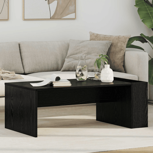 Mesa de Centro, Mesa baixa, Carvalho Preto 95 x 50 x 34 cm