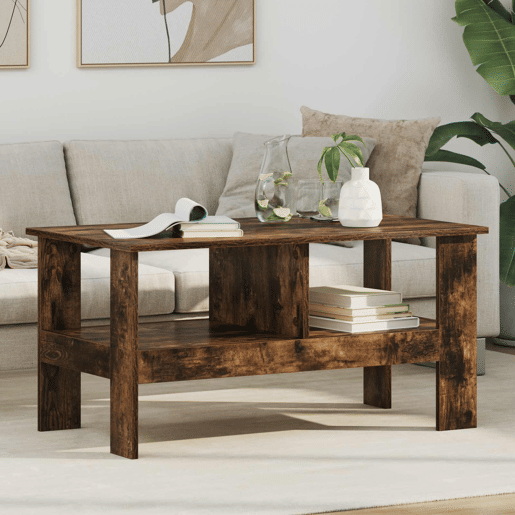 Mesa de Centro, Mesa baixa, Carvalho Defumado 90 x 50 x 45 cm