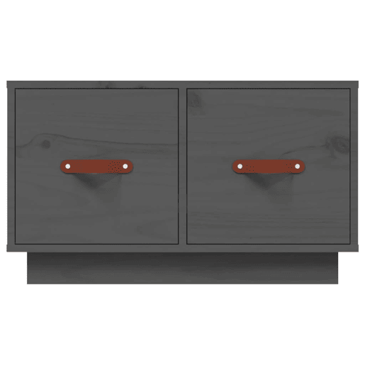 Mesa de Centro, Mesa baixa, 60x53x35 cm pinho maciço cinza