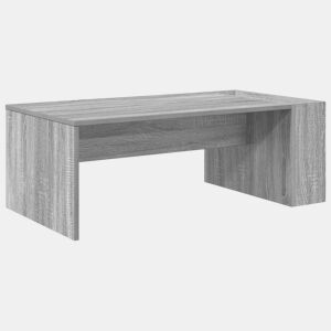 Mesa de Centro, Mesa baixa, Cinza Sonoma 95 x 50 x 34 cm Madeira processada