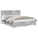 Estructura de cama matrimonial 183x210 Estructura de cama matrimonial 183x210 Gris