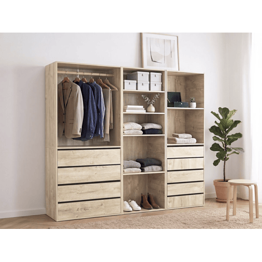 Conjunto de toucador modular Opera - 3 unidades - Bege