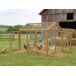Ampliación de madera para gallinero <<Coco>> - 6 gallinas - Marró Ampliación de madera para gallinero <<Coco>> - 6 gallinas - Marró Marrón