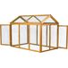 Ampliación de madera para gallinero <<Coco>> - 6 gallinas - Marró Ampliación de madera para gallinero <<Coco>> - 6 gallinas - Marró Marrón