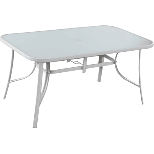 Mesa para jardim Cordoba - Phoenix - 6 lugares - Branca