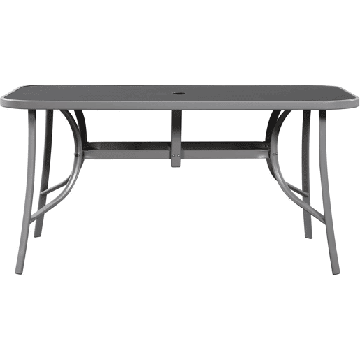 Mesa para jardim Cordoba - Phoenix - 6 lugares - Prata
