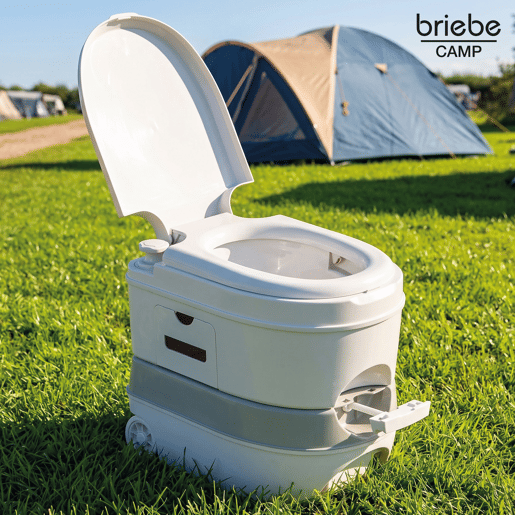 Briebe WC1196W Sanita Química Portátil com Rodas 24L Camper, Campismo, Caravana, Auto Caravana, WC, , Branco